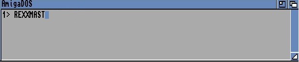 AmigaDOS Window 1 - REXXMAST