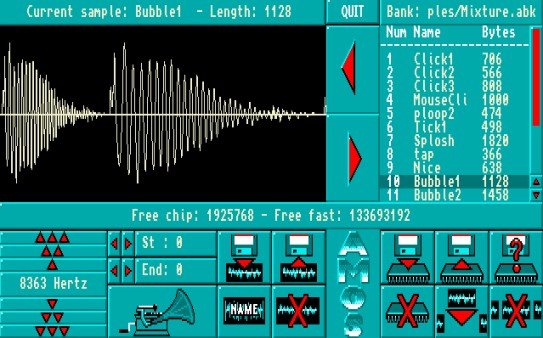 Sample bank Maker Screen